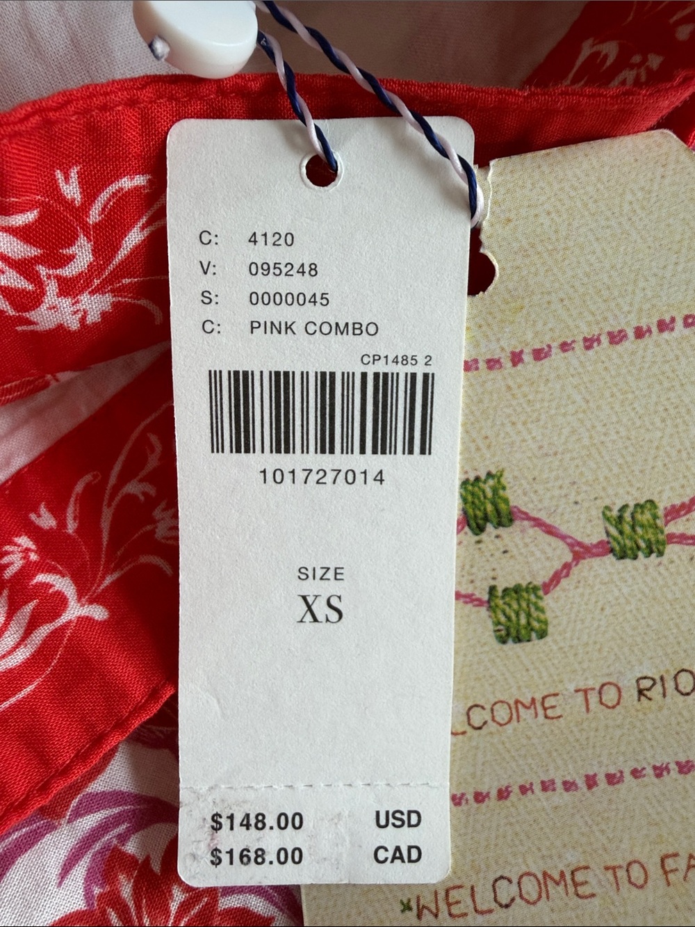 FARM Rio Red, Pink & Purple Floral Ruffle wrap Skirt - Picture 6 of 6